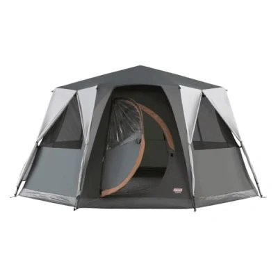 Image of Coleman 2176828 Octagon Zelt with großen Fenstern, 360 Rundumblick