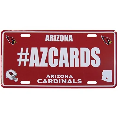 Image of NFL Arizona Cardinals Hashtag License Plate