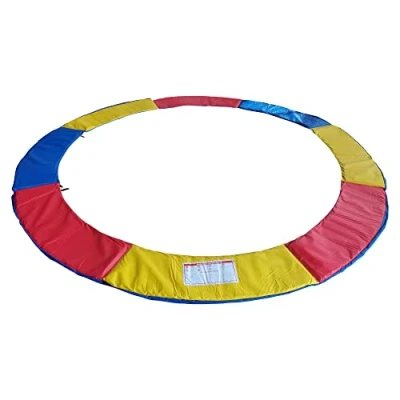 Image of Greenbay 12FT Replacement Trampoline Surround Pad Foam Safety Guard Spring Cover Padding Pads Tri Colour
