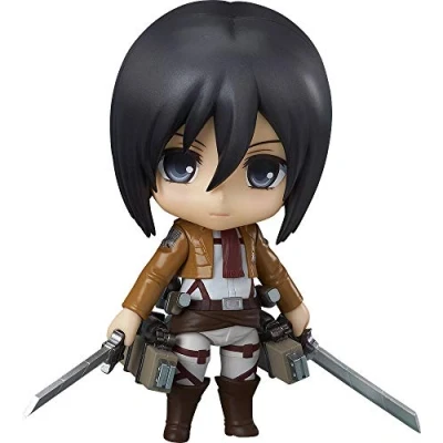 Image of Nendoroid Attack on Titan Mikasa Ackerman Non scale ABS &amp; PVC Painted Action Figure Resale