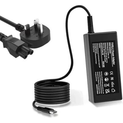 Image of SKOTSLYE 45W USB C Laptop Charger Compatible with Chromebook,Compatible HP Lenovo Dell Asus Acer Samsung Google Chromebook, Type Fast Charging