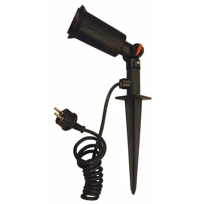 Image of Faro Lighting Garten 1 Light Outdoor Spike Black IP44, E27