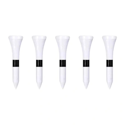 Image of Zivisk Bamboo Golf Tees 38mm 100 Count, 1 1/2 inch Small Wooden White