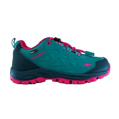 Image of KangaROOS Women&#039;s K xt para Low Ev RTX Hiking Shoe, Dk Ocean Daisy Pink, 3.5 UK