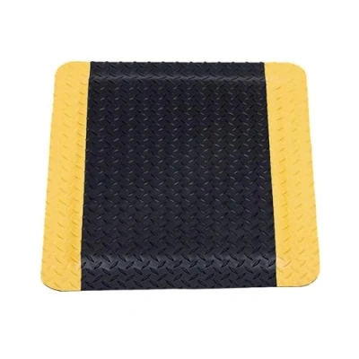 Image of Heavy Duty Rubber Matting, Anti static fatigue Mat Shock absorbing Sponge slip Mats Comfortable Home, Office, Garage, Factory, Workshop(Style 1,100x200cm)