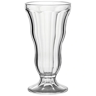 Image of Utopia Polycarbonate Fountain Dessert Glasses 12oz / 340ml Ice Cream Sundae