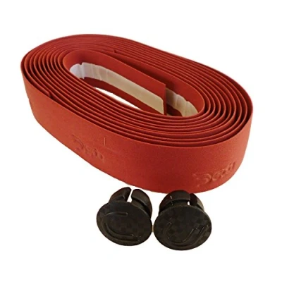 Image of Red DEDA Bike Handlebar Padded Cycle Bar Tape Chianti Wine Dark
