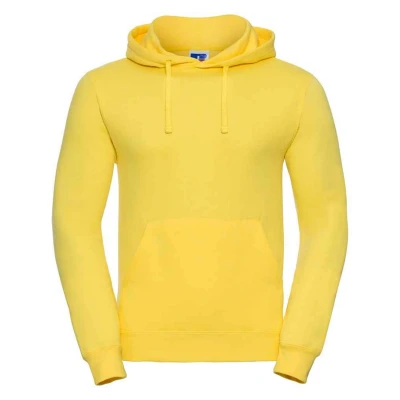 Image of Russell Athletic Mens Plain Hoodie (Yellow) Size 2XL