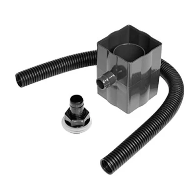 Image of FloPlast RVS1AG Anthracite Grey Rainwater Diverter (Connects to 65MM Square and 68MM Round Downpipe)