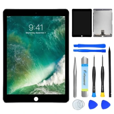 Image of NB+ Touch Screen LCD Replacement For iPad Pro 10.5 inch A1701 A1709 2017 Display Unit Digitizer Front Glass Panel Black with Tools(Black)