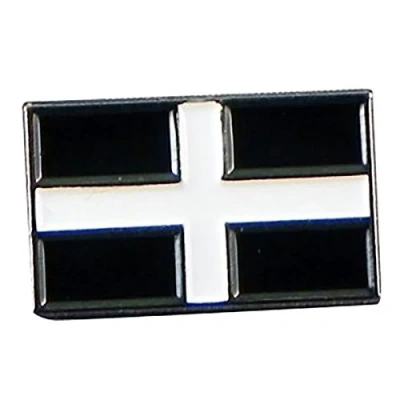 Image of Cornwall, Cornish Flag Metal Enamel Lapel Pin Badge XJKB3 06