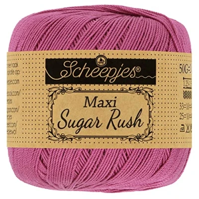 Image of Scheepjes Maxi Sugar Rush 251 Garden Rose Yarn 1x50g