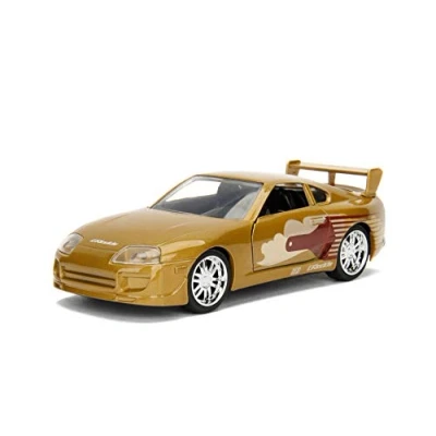 Image of Jada JA99542 1:32 Slap Jack&#039;s 1993 Toyota Supra Turbo MkIV Gold