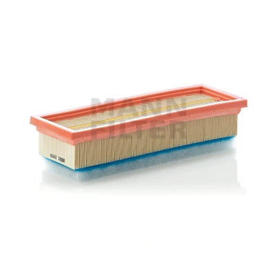 Image of 55192012, 6000633297 Air Filter MANN C 2859 60mm 99mm 282mm Insert FIAT: Punto III Hatchback, 500 Grande Hatchback