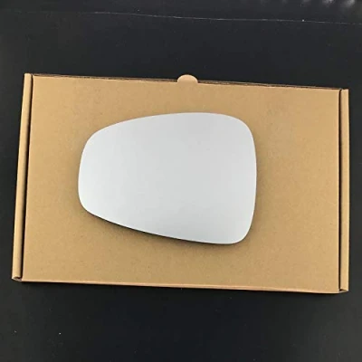 Image of Fits Alfa Romeo Mito 2010 to 2020 Wing Mirror Glass LEFT HAND ( UK Passenger Side ) Convex