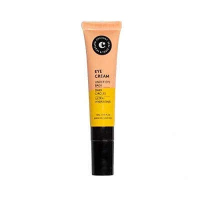 Image of COCUNAT Eye Contour Cream For Bags &amp; Under Circles Cold Effect Applicator Visibly Reduces the Appearance of High Caffeine Content All Skin Types 13 ml