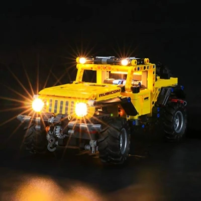 Image of LIGHTAILING Light Set For (Technic Jeep Wrangler) Building Blocks Model Led kit Compatible With Lego 42122(NOT Included The Model)