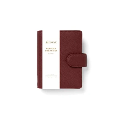 Image of Filofax Pocket Norfolk Organiser currant