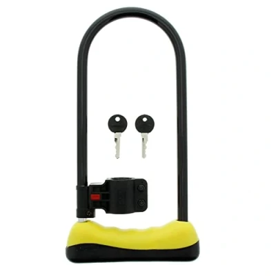 Image of Burg Wächter 1500 HB 170/255 Shackle Lock, Black, Large