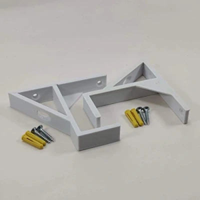 Image of 3D Cabin Wall Bracket Mount Compatible with Sonos Connect Amp ZP120 (White)