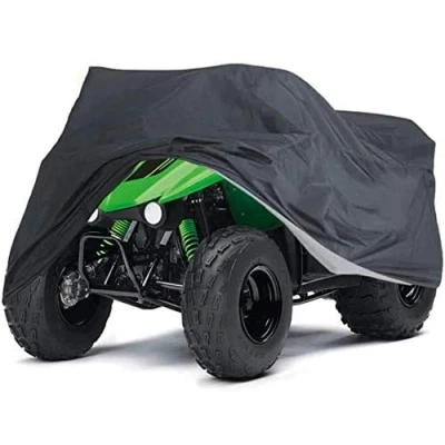 Image of Lawn Mower Cover, MAYHOUR Waterproof Universal Fit Riding Tractor Cover UV Resistant Garden For Ride On Engine All Season/Weather Protection (XL:72x54x46in/183x137x117cm)