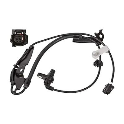 Image of 8954233100, 8954233110, 8954233120, 8954233130 ABS Sensor BLUE PRINT ADBP710020 Front Axle Right with retaining strap 1045mm