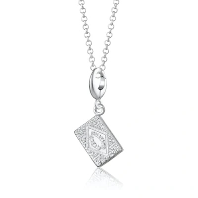 Image of Lily Charmed Sterling Silver Custard Cream Necklace