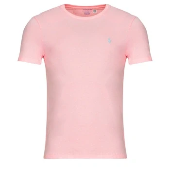 Image of Polo Ralph Lauren Short Sleeve Basic Tshirt, Men&#039;s, Size: Medium, Bath pink