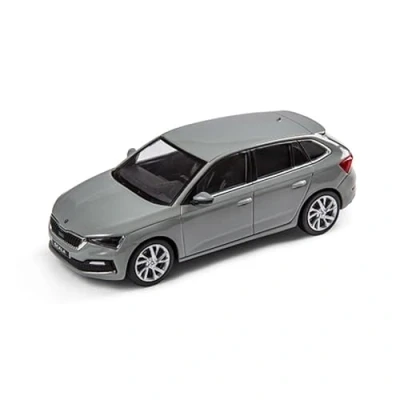 Image of Skoda 657099300F7A Model Car Scala 1:43 Scale Miniature Grey