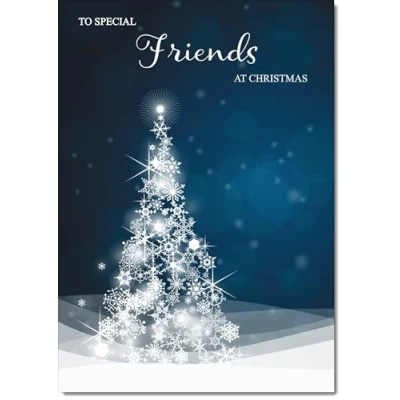 Image of doodlecards Friends Christmas Card Medium Size with Plain Envelope