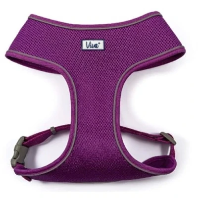Image of Ancol Viva Mesh Comfort Harness Purple Large ( To Fit Girth 53 74 cm)
