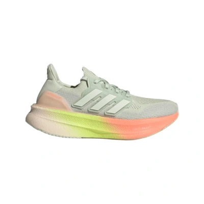 Image of adidas Performance Ultraboost 5 Road running shoes, Women&#039;s, Size: 3.5, Linen green/crystal jade/pulse lime Textile/synthetics