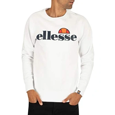 Image of Ellesse Sl Succiso Men&#039;s Sweatshirt, mens, SHC07930, White, M