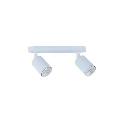Image of TK Lighting Livia downlight, light blue, length 35 cm, steel, 2 bulb.