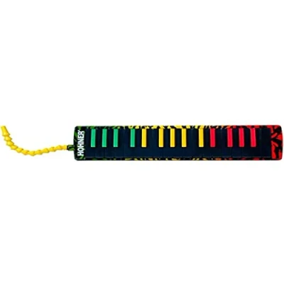 Image of HOHNER Airboard Rasta 32 Melodica included Softcase