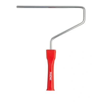 Image of ProDec PRFR016 10 inch Stick System Trade Professional Paint Roller Frame for Padded Rollers with 8mm Chrome Plated Bar and Screw Fit Handle Extension Poles