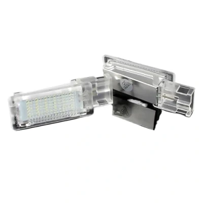 Image of Pizgear LED Footwell Light Luggage Compartment Glove Box Lamps, for Seat, Ateca Alhambra, Skoda, Superb Rapid, VW, Passat, B6 B7, Golf, 5 6, Caddy, Courtesy Door