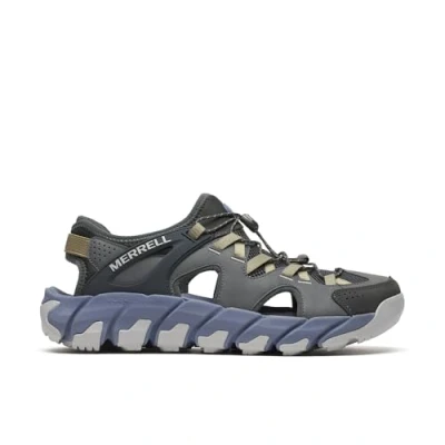 Image of Merrell Men&#039;s Maipo Explorer Sieve Walking Shoe, Alloy/Indigo, 6.5 UK