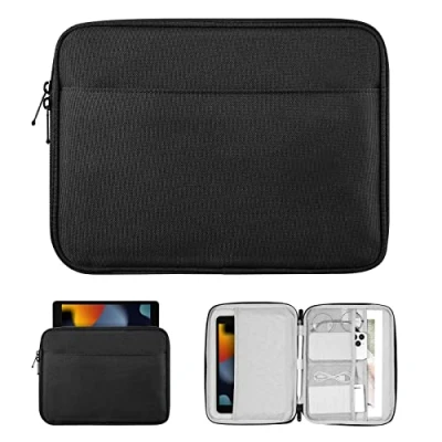 Image of TiMOVO 9 11 Inch Tablet Sleeve Bag for iPad 10th Gen. 10.9&quot;, 9th/8th/7th 10.2&quot;, Air 11/Air 5th/4th 10.9&quot;,Galaxy Tab A9+/A9 Plus 11&quot;, Carrying Case with Pocket,Black