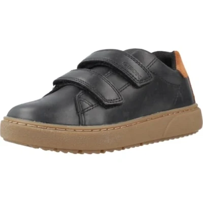 Image of Geox J THELEVEN BOY D Sneaker, Black/White, 6 UK Child