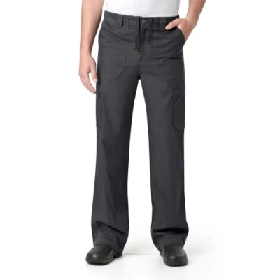 Image of Carhartt Men&#039;s Ripstop Multi Cargo Pant Medical Scrubs, Dark Pewter, Medium