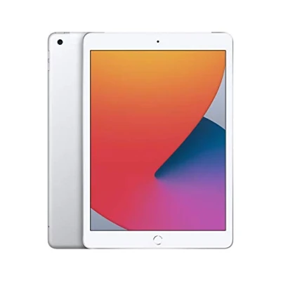 Image of 2020 Apple iPad (10.2 inch, Wi Fi + Cellular, 128GB) Silver (Renewed)