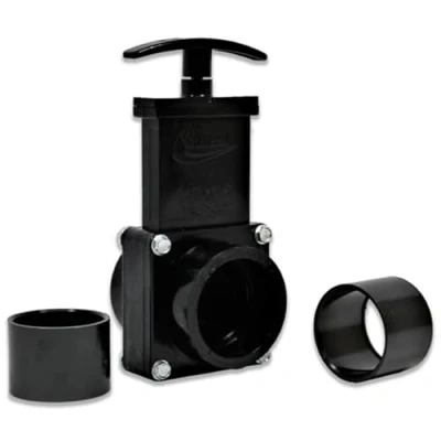 Image of eco filtration 1.5&quot;/43MM VALTERRA SLIDE GATE VALVE KOI FISH POND TANK FILTER PIPE FITTING