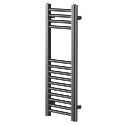 Image of Pizarro Gunmetal Grey 800mm x 300mm Straight Heated Towel Rail