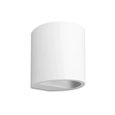 Image of Integral LED Larissa Indoor Decorative Paintable Plaster Up &amp; Down Wall Light Requires 1x G9 Bulb (Sold separately) Match Your Interior, Ideal for Bedroom, Living Room, Hallways Offices