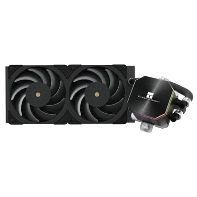 Image of Thermalright Frozen Edge 240 Black Liquid CPU Water cooler With 120mm PWM Fan,240 Cold Row Specification,Integrated Heatsink for AMD/AM4/AM5,Intel LGA1700/1150/1151/1200/2011