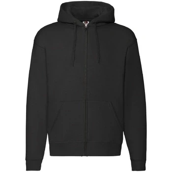 Image of Fruit Of The Loom Premium men&#039;s Sweatshirt in Black
