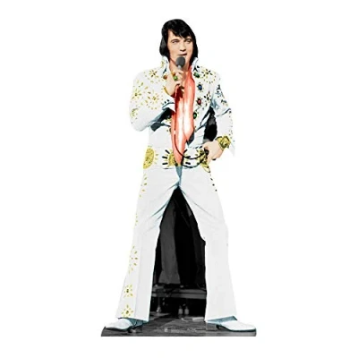 Image of Star Cutouts SC573 Elvis Presley Cardboard Cutout Viva Las Vegas Lifesize