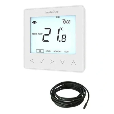 Image of Heatmiser neoStat E Programmable Thermostat White