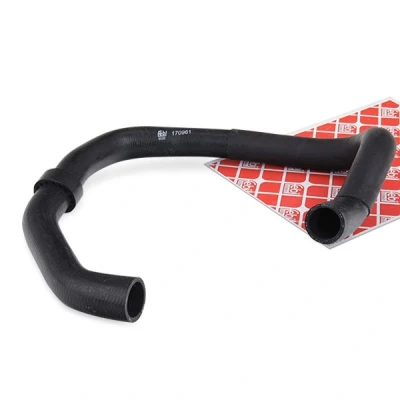 Image of 1K0121051H, 1K0121051HSK, 1K0121156DN, 1K0121156DNSK, 1K0122051AE Radiator Hose FEBI BILSTEIN 170961 VOLKSWAGEN: Golf 5, Touran I, Jetta 3